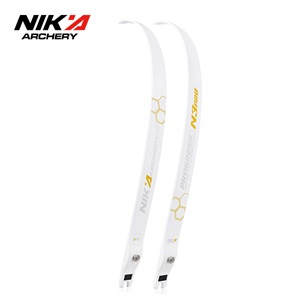 NIKA 白色N3PRO全碳一体片碳纤维反曲弓片
